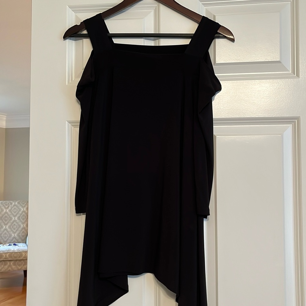 Super Cute High Low Cold Shoulder Sexy Top
